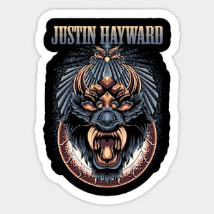 JUSTIN HAYWARD VTG Sticker